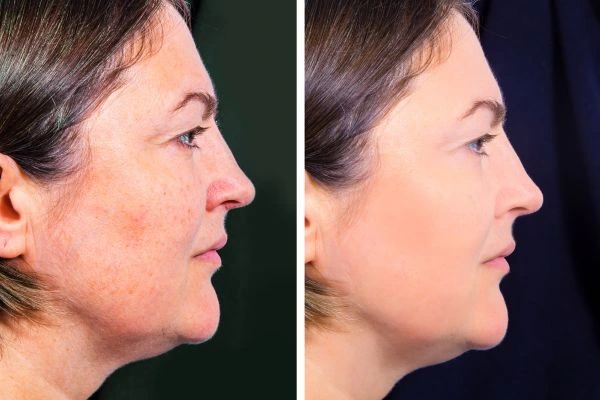 Neck Lifting Treatment Leamington Spa and shaping with Aqualyx!